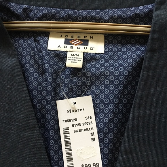 NWT Joseph Abboud Vest - Picture 2 of 3